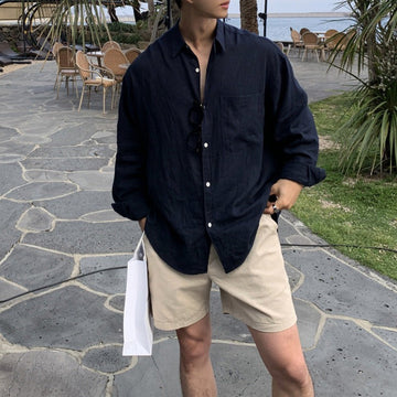 Portofino Linen Overshirt