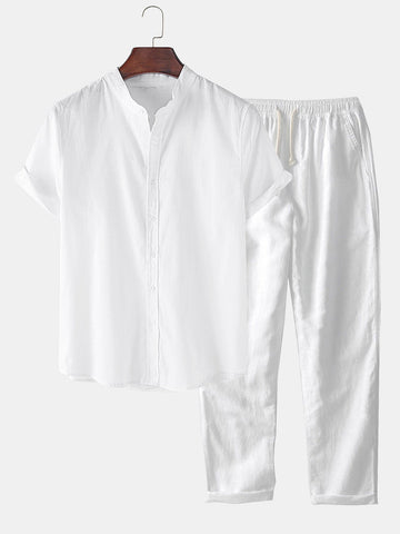 The Santorini Linen Set