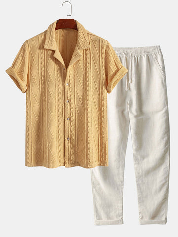 The Capri Knit Set — Linen Edition