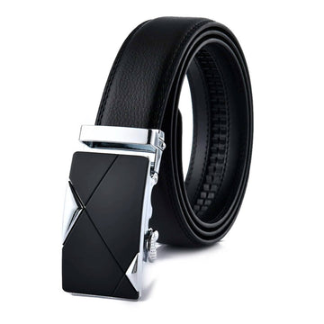 Cinto Masculino de Couro Preto Protark