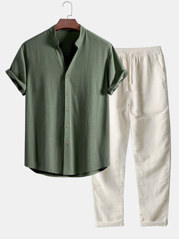 The Garda V-Neck Set