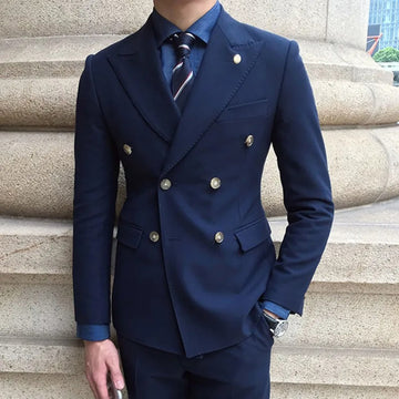OLD MONEY DOUBLE BUTTON SUITS
