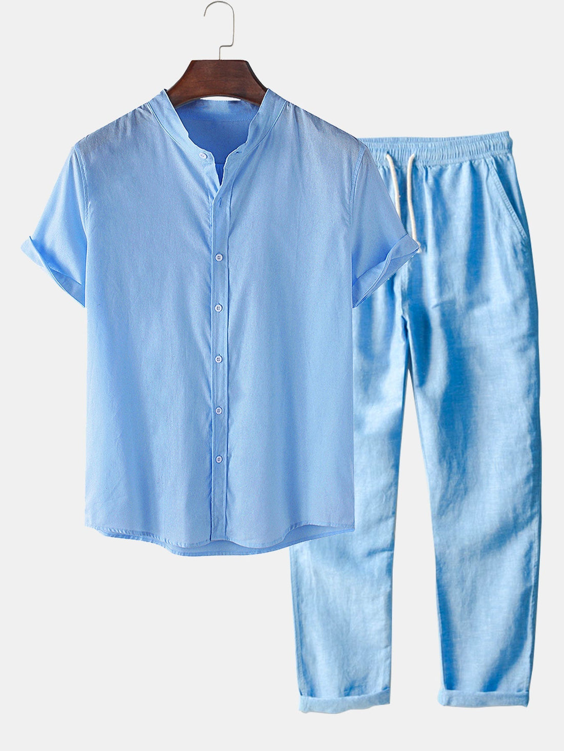 The Santorini Linen Set