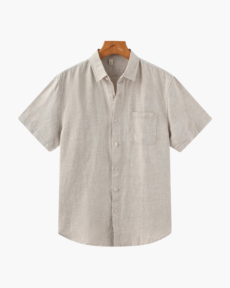 Capri Linen Short Sleeve
