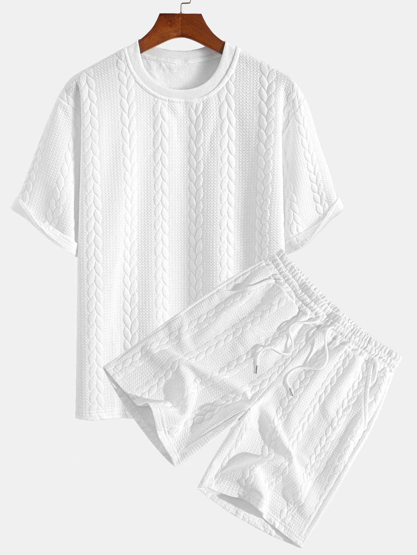 The Riviera Knit Jacquard Set