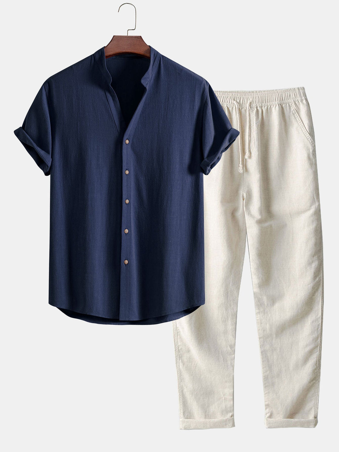 The Garda V-Neck Set
