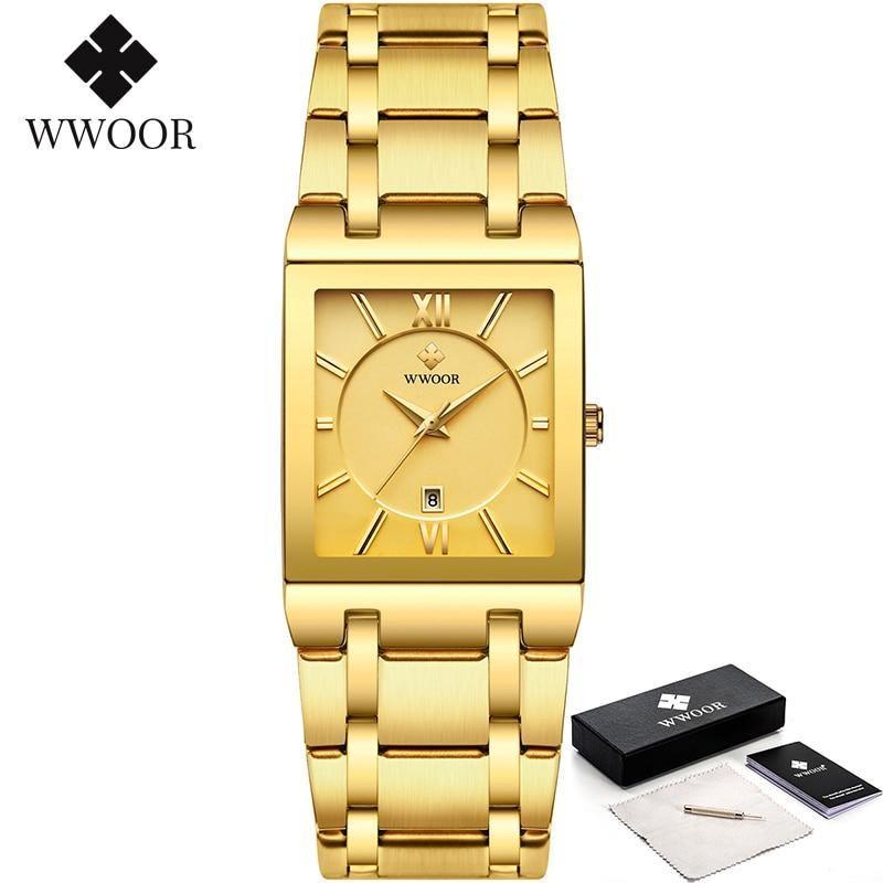 Relógio Protark Golden Square MP062