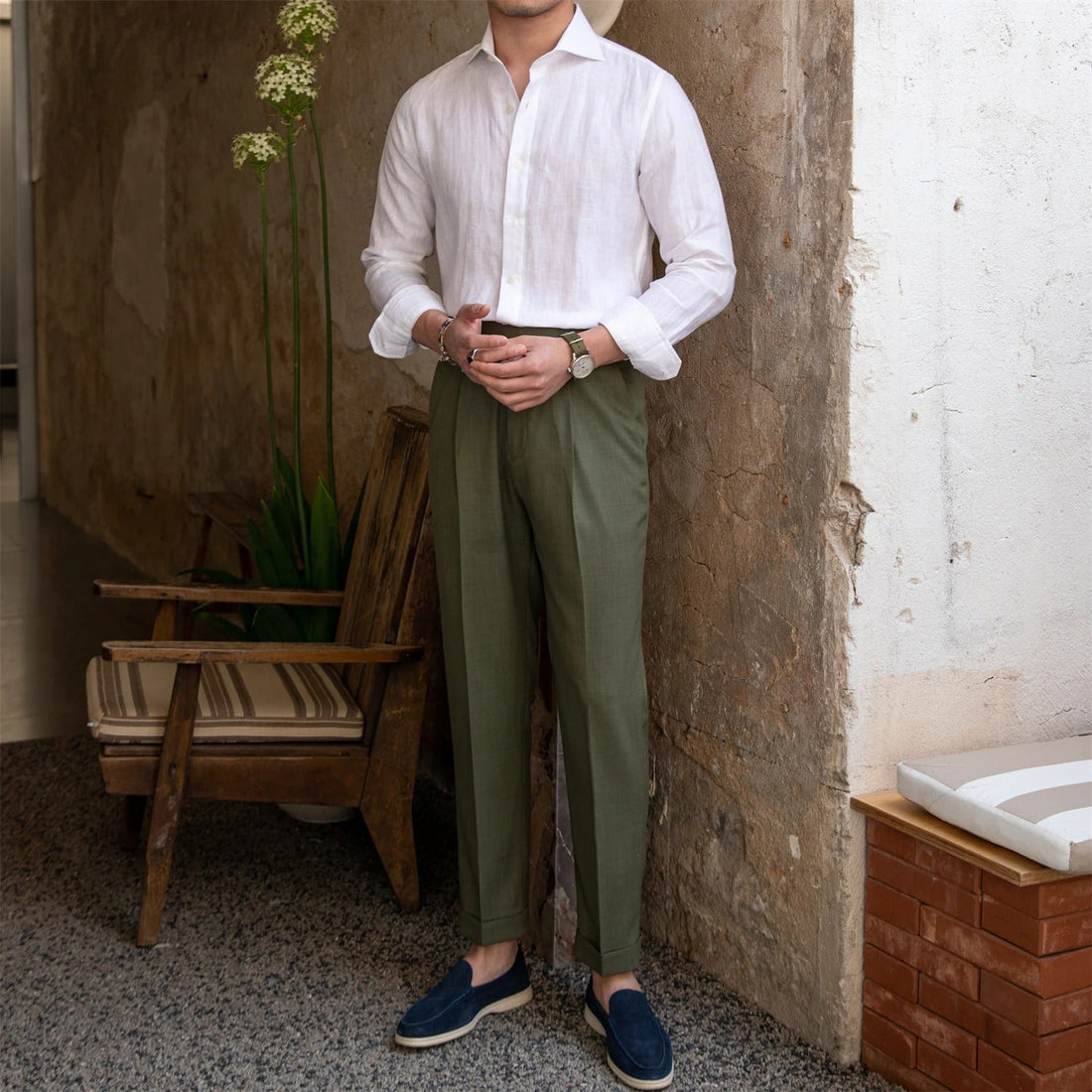 Amalfi Essential Linen Shirt