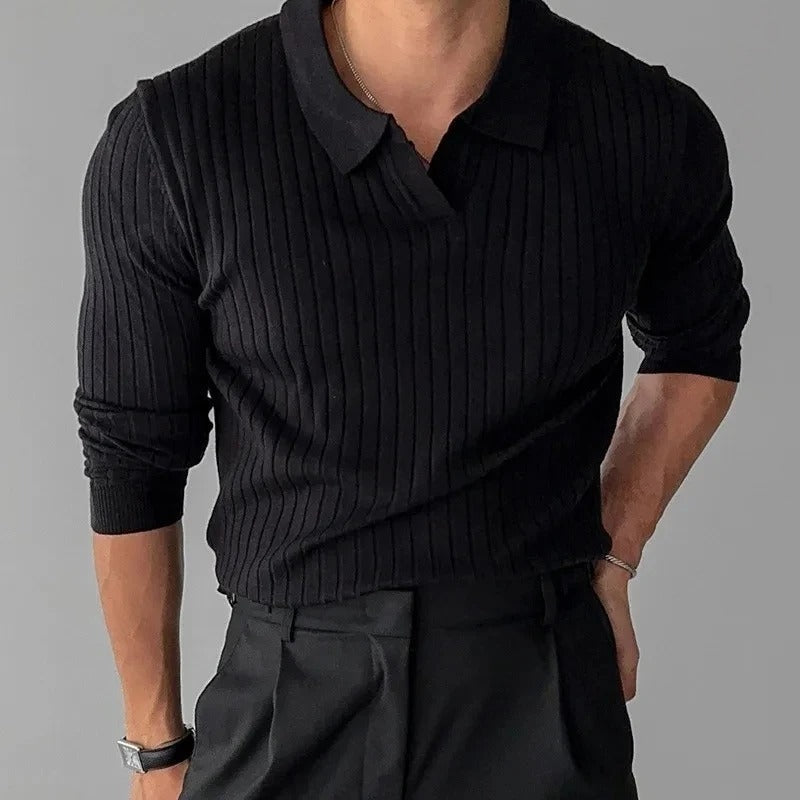Geneva Long Sleeve Polo
